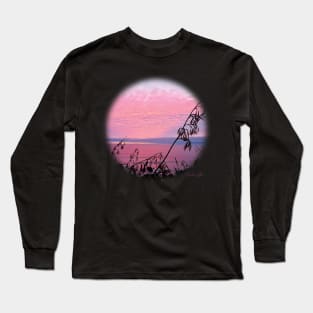 Pink Sunrise Mackerel Sky Long Sleeve T-Shirt